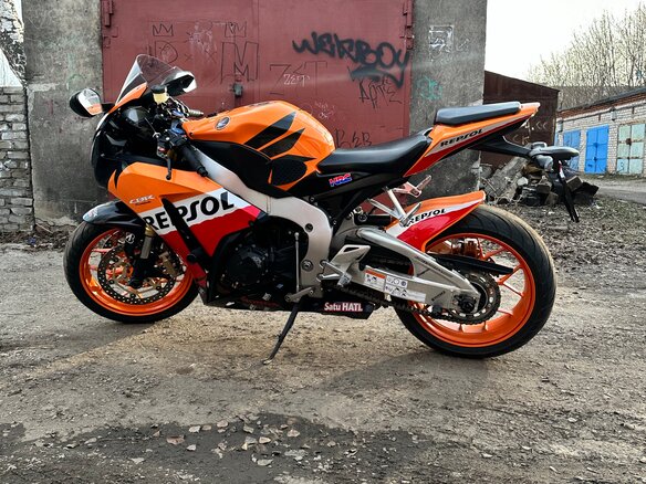 2013 Honda CBR 1000 RR/RA Fireblade, оранжевый, 950000 рублей - вид 15