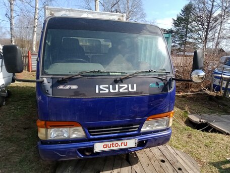 1990 Isuzu Elf (N-series), синий, 500000 рублей, вид 4