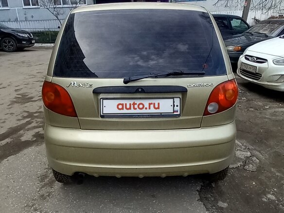 2005 Daewoo Matiz I Рестайлинг, бежевый, 160000 рублей - вид 4
