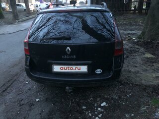 2008 Renault Megane II Рестайлинг, чёрный, 450000 рублей, вид 2