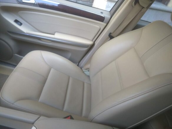 2009 Mercedes-Benz M-Класс 320 II (W164) Рестайлинг, бежевый - вид 14