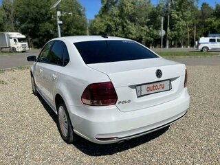 2018 Volkswagen Polo V Рестайлинг, белый, 950000 рублей, вид 2