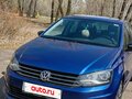 2017 Volkswagen Polo V Рестайлинг, синий, 950000 рублей - вид 2