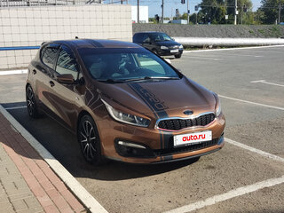 2016 Kia Ceed II Рестайлинг, коричневый, 1350000 рублей, вид 2