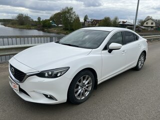 2015 Mazda 6 III (GJ) Рестайлинг, белый, 2150000 рублей, вид 2