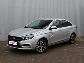 2017 Lada (ВАЗ) Vesta I, серебристый, 750000 рублей, вид 1
