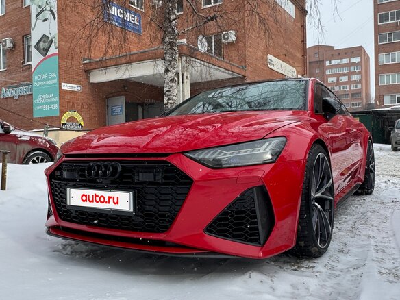 2020 Audi RS 7 II (4K), красный, 13490000 рублей - вид 1