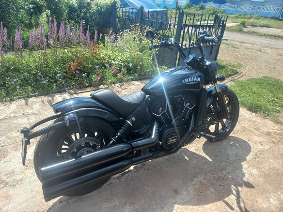 2023 Indian Scout, чёрный, 1649000 рублей - вид 2