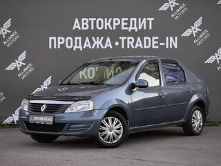 2013 Renault Logan I Рестайлинг, синий, 365000 рублей, вид 3