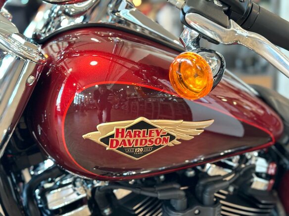 2023 Harley-Davidson Fat Boy, красный, 3300000 рублей - вид 10