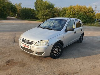 2004 Opel Corsa C Рестайлинг, серебристый, 350000 рублей, вид 1