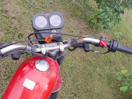 1991 Suzuki DR-Z 125, красный, 130000 рублей, вид 5