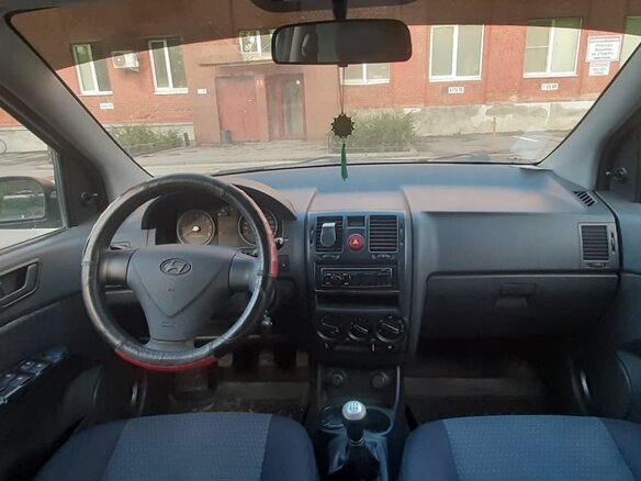 2007 Hyundai Getz I Рестайлинг, чёрный, 560000 рублей - вид 6