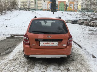 2017 Lada (ВАЗ) Kalina II, оранжевый, 720000 рублей, вид 4