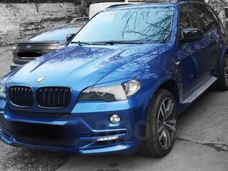 2007 BMW X5 3.0si II (E70), синий, 1700000 рублей, вид 4