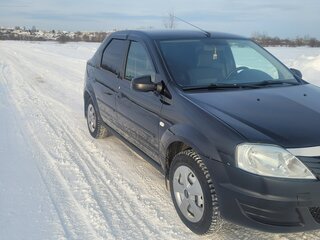 2013 Renault Logan I Рестайлинг, чёрный, 510000 рублей, вид 1