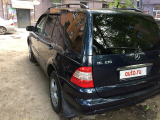 2004 Mercedes-Benz M-Класс 270 I (W163) Рестайлинг, чёрный, 500000 рублей, вид 5