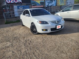 2008 Mazda 3 I (BK) Рестайлинг, белый, 515000 рублей, вид 4