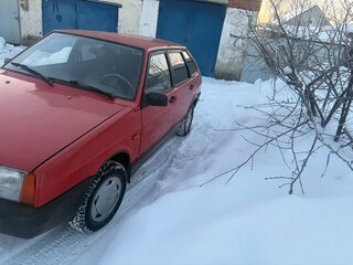 1996 Lada (ВАЗ) 2109, красный, 100000 рублей, вид 1
