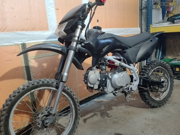 2000 Irbis TTR 125, чёрный, 65000 рублей - вид 5