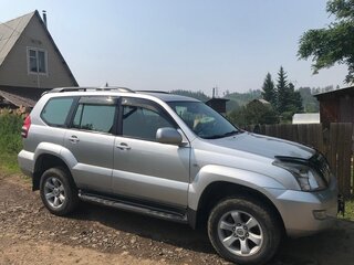 2007 Toyota Land Cruiser Prado 5-speed 120 Series, серебристый, 2100000 рублей, вид 1
