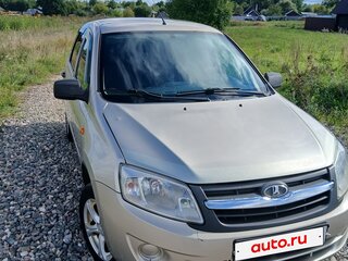2013 Lada (ВАЗ) Granta I, бежевый, 278000 рублей, вид 2