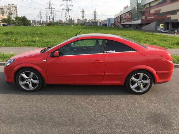 2008 Opel Astra H Рестайлинг, красный - вид 3