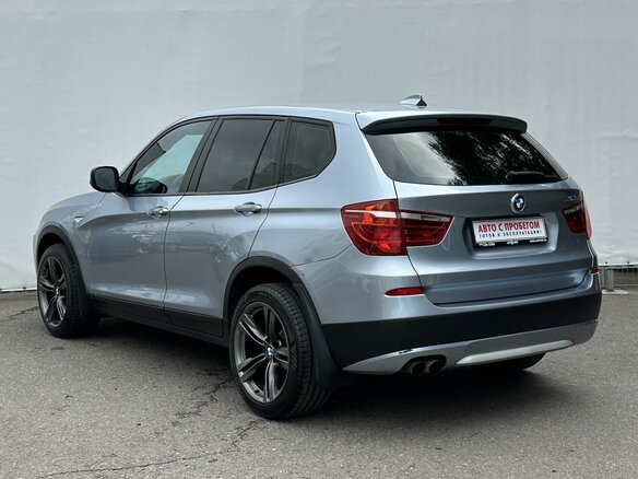 2011 BMW X3 28i xDrive II (F25), голубой - вид 6