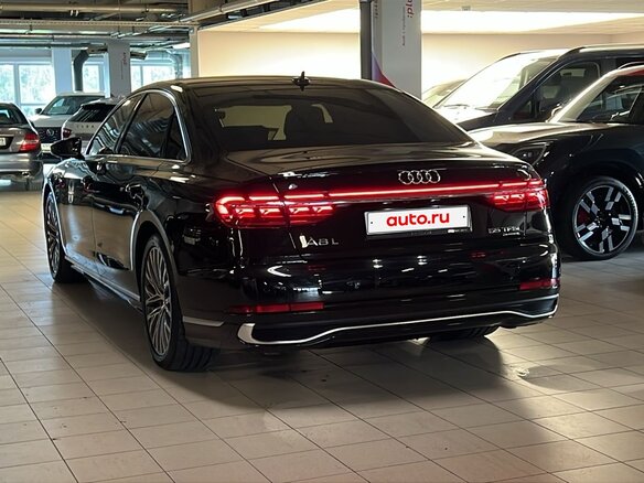 2022 Audi A8 Long 55 TFSI IV (D5) Рестайлинг, чёрный, 9900000 рублей - вид 22