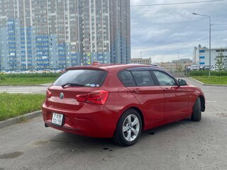 2017 BMW 1 серии 118i II (F20/F21) Рестайлинг, красный, 1550000 рублей, вид 4