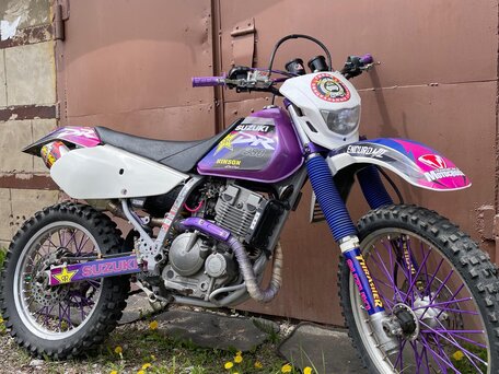 1996 Suzuki DR 250, жёлтый, 220000 рублей, вид 5