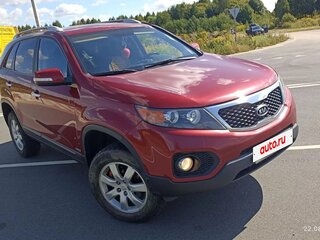 2009 Kia Sorento II, красный, 1130000 рублей, вид 3