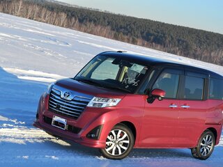 2017 Toyota Roomy I, красный, 1255000 рублей, вид 1