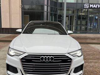 2019 Audi A6 45 TFSI V (C8), белый, 3750000 рублей, вид 2