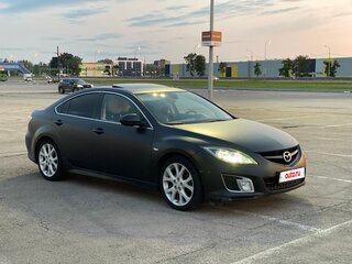 2008 Mazda 6 II (GH), чёрный, 930000 рублей, вид 3