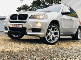 2007 BMW X5 48i II (E70), серебристый, 1950000 рублей, вид 1