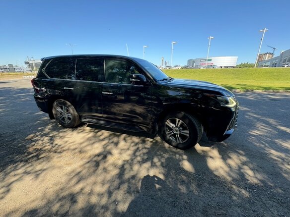 2018 Lexus LX 450d III Рестайлинг 2, чёрный, 8500000 рублей - вид 8