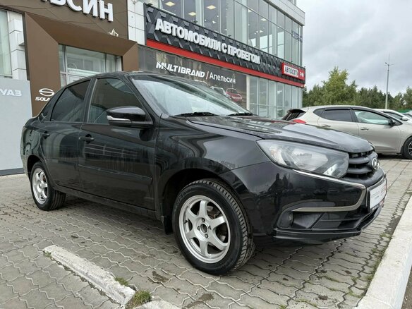 2019 Lada (ВАЗ) Granta I Рестайлинг, чёрный - вид 4
