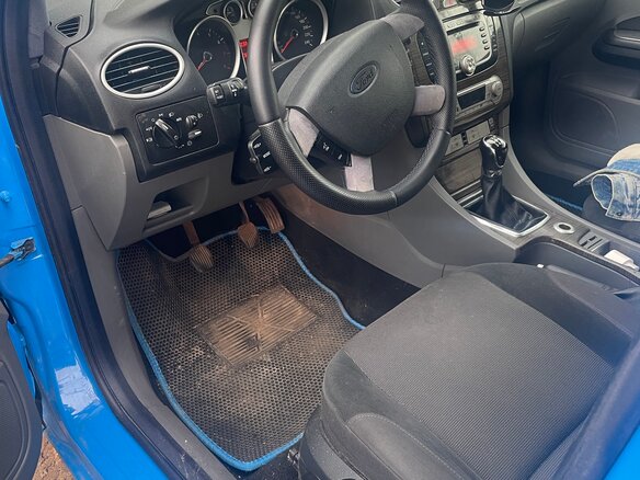 2008 Ford Focus II Рестайлинг, синий, 390000 рублей - вид 8