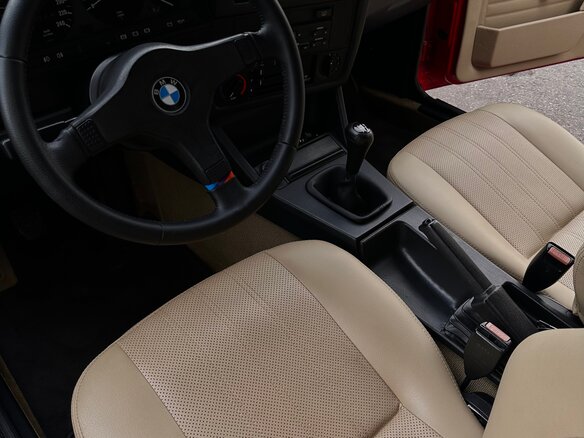 1988 BMW 3 серии 316 Ecotronic II (E30), красный - вид 9