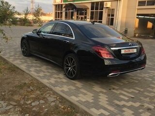 2018 Mercedes-Benz S-Класс 350 d Long VI (W222, C217) Рестайлинг, чёрный, 6500000 рублей, вид 1