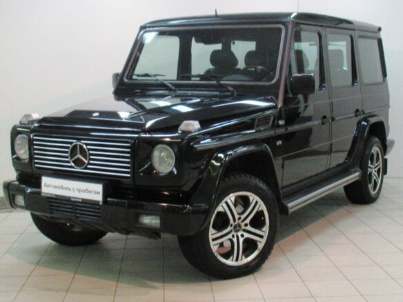 2001 Mercedes-Benz G-Класс 500 II (W463), чёрный