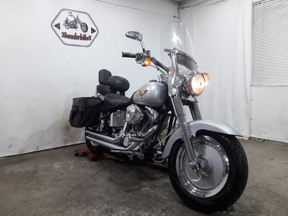 2005 Harley-Davidson Fat Boy, серый - вид 21
