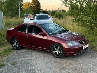 2001 Honda Civic VII, пурпурный, 160000 рублей, вид 2