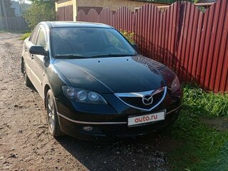 2008 Mazda 3 I (BK) Рестайлинг, чёрный, 650000 рублей, вид 2