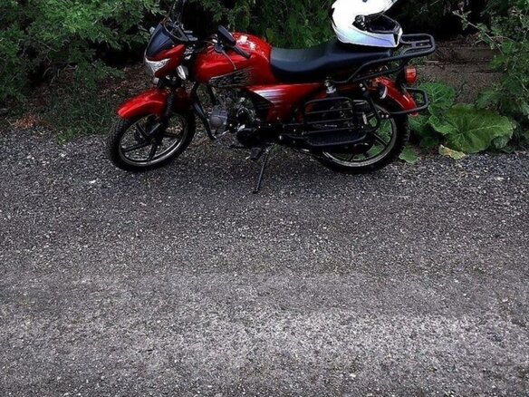2022 Atlant 125cc, красный, 80000 рублей - вид 2
