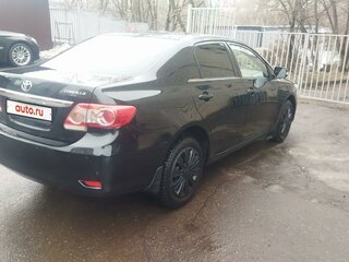 2011 Toyota Corolla X (E140, E150) Рестайлинг, чёрный, 959000 рублей, вид 4