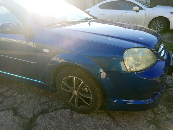2008 Chevrolet Lacetti I, синий, 600000 рублей - вид 13