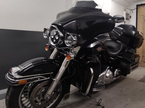 2009 Harley-Davidson Electra Glide, чёрный, 785000 рублей - вид 11
