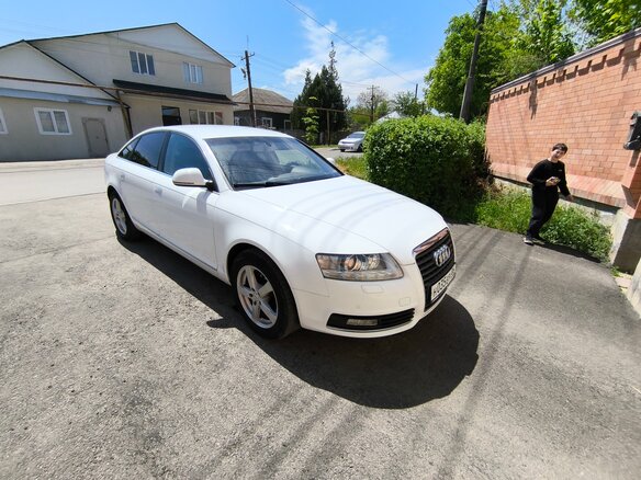 2011 Audi A6 III (C6) Рестайлинг, белый, 1300000 рублей - вид 1